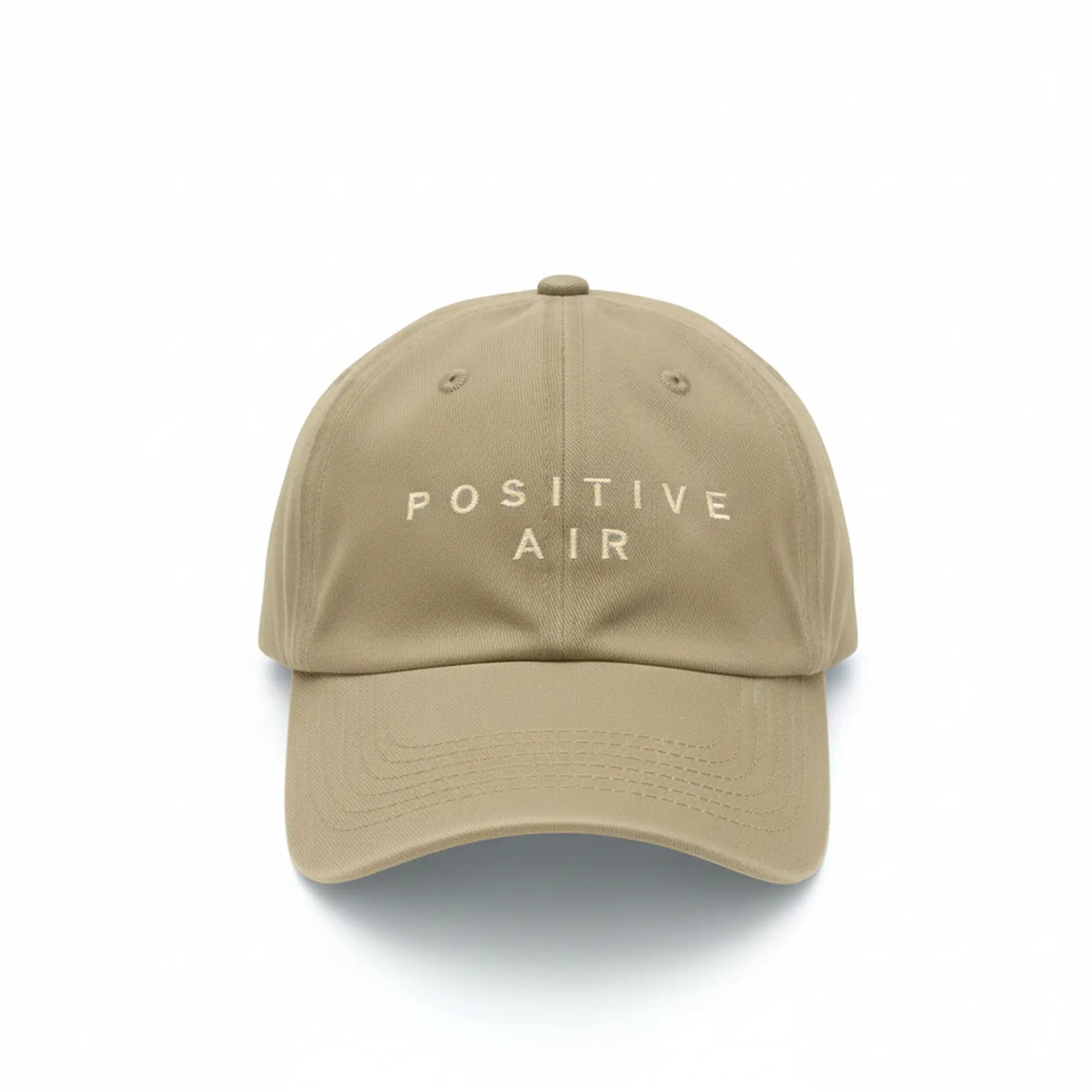 Positive Air Dad Hat Khaki Positive Air