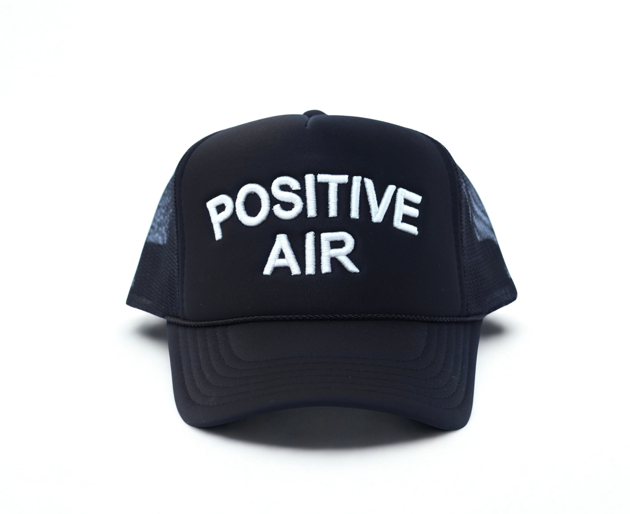 Positive Air Black Trucker