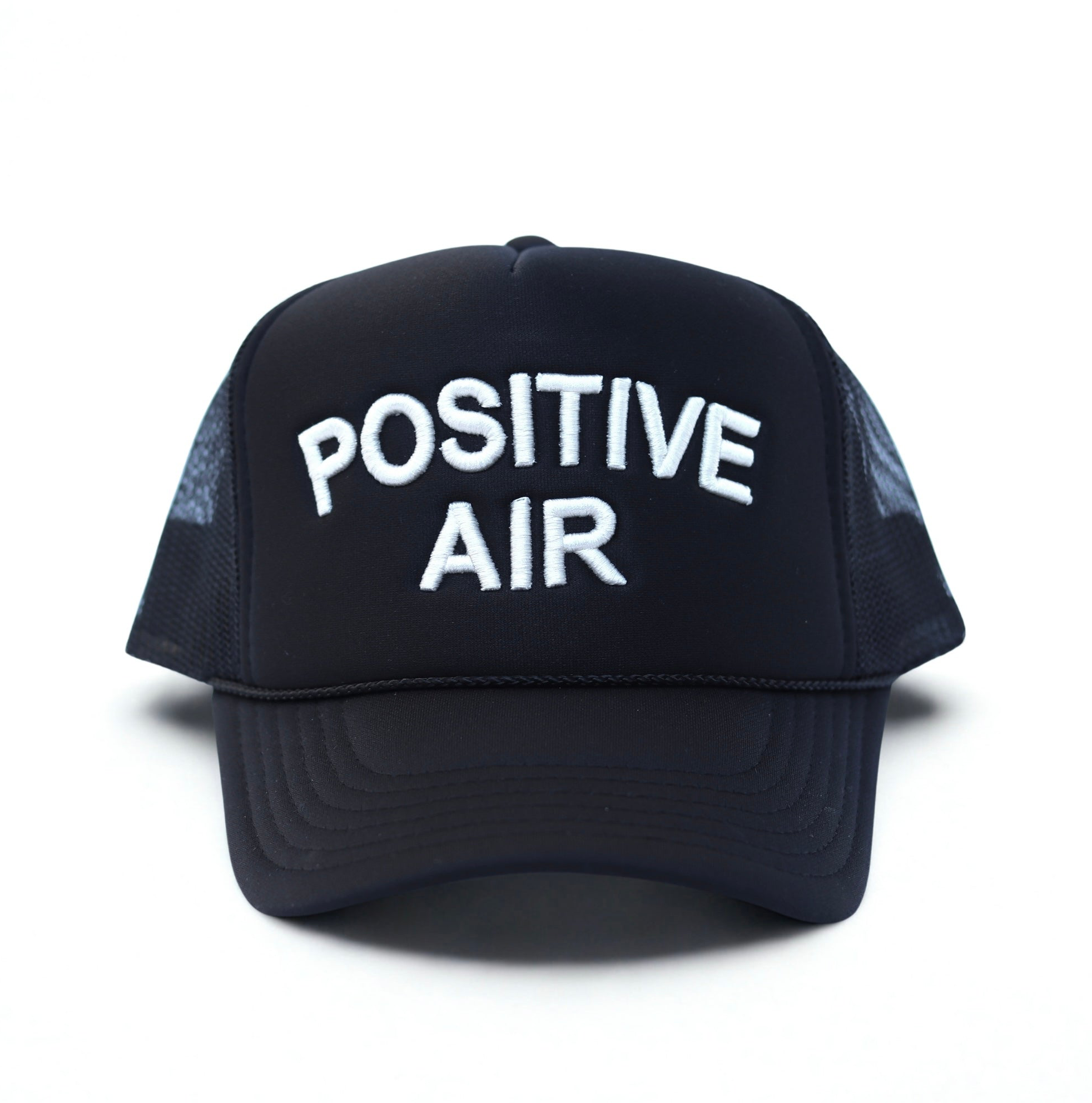 Positive Air Black Trucker
